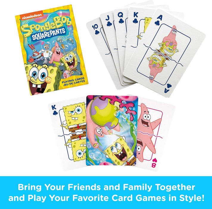 Aquarius SpongeBob Cast Playing Cards Deck