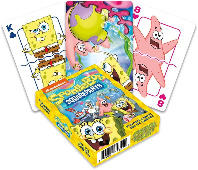 Aquarius SpongeBob Cast Playing Cards Deck