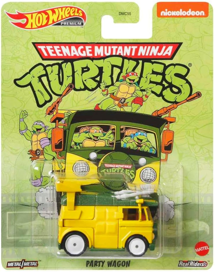 Hot Wheels Teenage Mutant Ninja Turtle Party Wagon