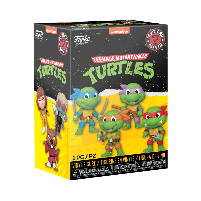 Funko Mystery Mini - Teenage Mutant Ninja Turtles - (Teenage Mutant Ninja Turtles (TMNT)) - 1 Of 12 to Collect - Styles Vary - Collectable Vinyl Figure - Gift Idea - Official Merchandise - TV Fans