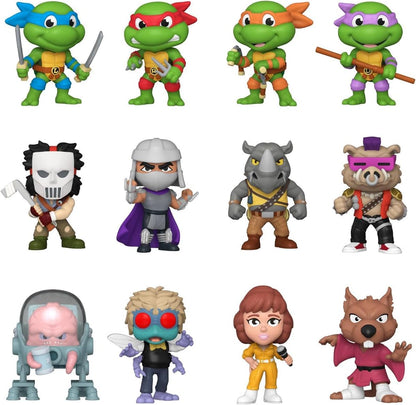 Funko Mystery Mini - Teenage Mutant Ninja Turtles - (Teenage Mutant Ninja Turtles (TMNT)) - 1 Of 12 to Collect - Styles Vary - Collectable Vinyl Figure - Gift Idea - Official Merchandise - TV Fans