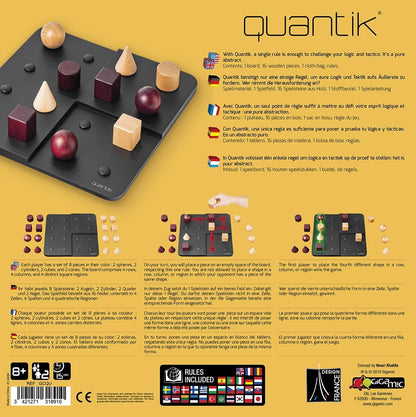GIGAMIC Quantik, One Colour, One Size, GCQU-EN