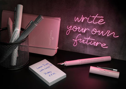 Faber-Castell Fountain pen Grip 2010 M rose shadows