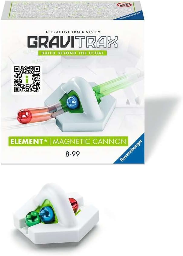 Ravensburger GraviTrax Extension Magnetic Cannon-Marble Run STEM, Building and Construction Toys for Kids Age 8 Years +