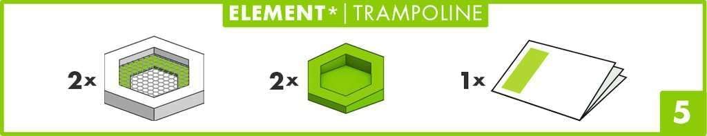 Ravensburger GraviTrax Extension Trampoline - Marble Run STEM, Building and Construction Toys for Kids Age 8 Years +