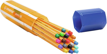Fineliner - STABILO point 88 - Big Box of 20 - Assorted colors