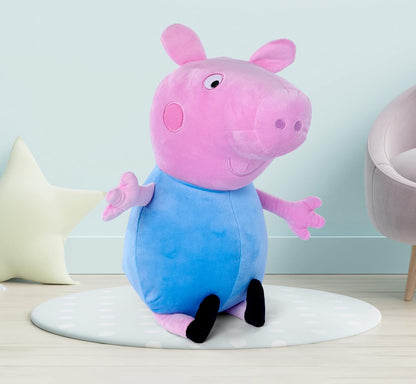 Simba 109261003 Peppa Pig Plush George 31 cm, White