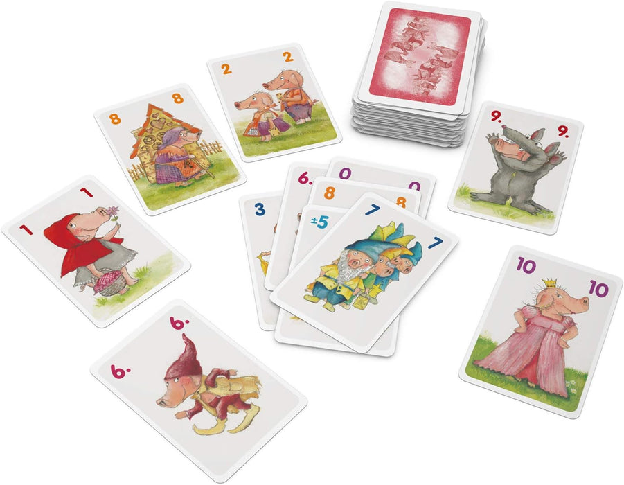 Zoch- Juego de Cartas, Color Blanco, Medium (Noris 601105052