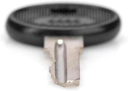 DIGITUS Replacement Key for Varioflex Network Cabinets, Unique Wall Enclosures & Server Cabinets and IP55 Wall Enclosures - Two Pieces - Black/Silver