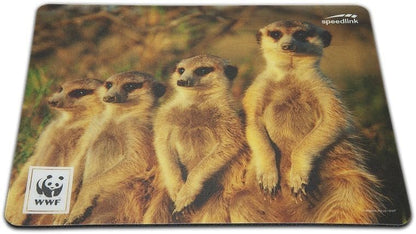 SPEEDLINK TERRA WWF Recycled Mouse Mat Made of Durable Material Meerkat