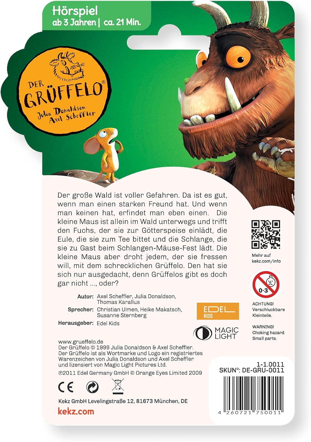 GRUFFELO-DAS ORIGINAL-HSP ZUM KINOFILM(KEKZ)