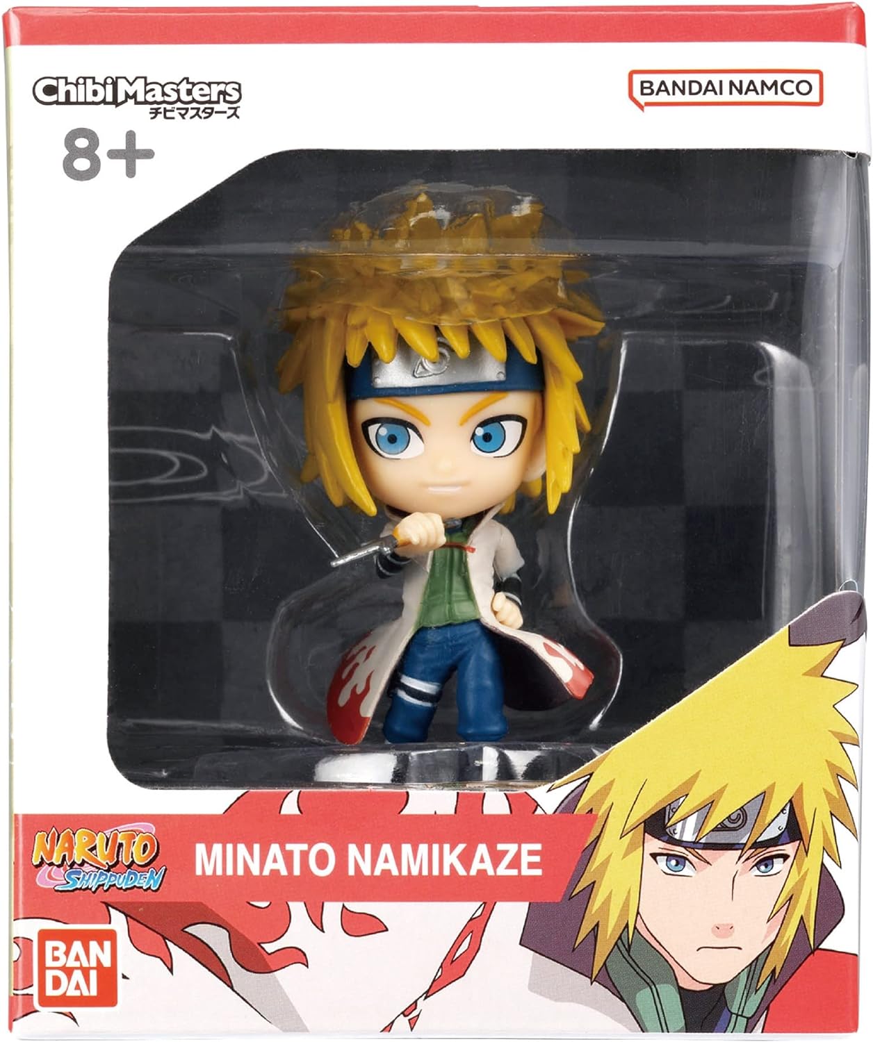 BANDAI Chibi Masters: Naruto Shippuden - Minato Namikaze Figure (8cm