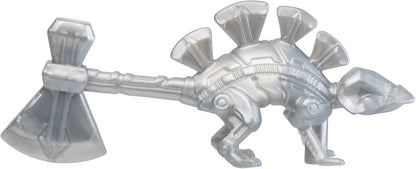 Marvel Mech Strike Mechasaurs, 4-Inch Thor Action Figure with Dino Weapon Accessory, Super Hero Toys for Kids Ages 4 and Up