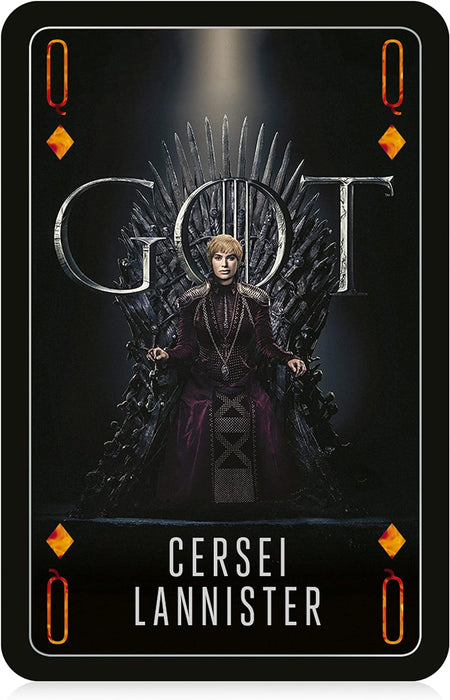 Waddingtons Number 1 Game of Thrones Playing Card Game, Enter the world of Westeros and play with Cersei, Tyrion Lannister, Jon Snow, Sansa and Arya Stark, gift and toy for players aged 6 plus