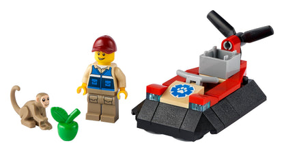 LEGO City Wildlife Rescue Hovercraft Polybag Set 30570