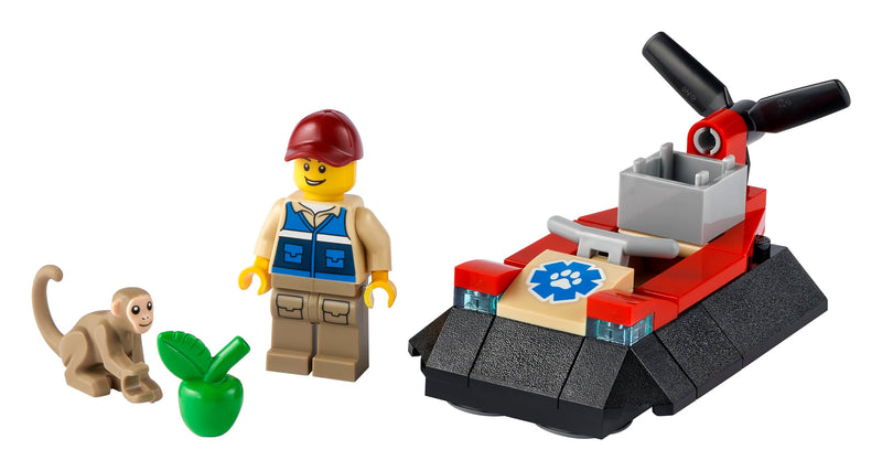 LEGO City Wildlife Rescue Hovercraft Polybag Set 30570