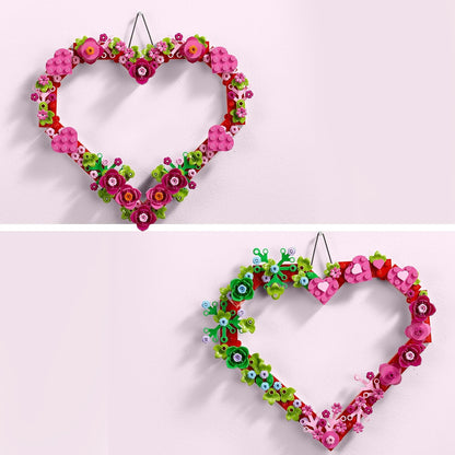 LEGO Creator Heart Ornament Set, Building Toy for 9 Plus Year Old Girls & Boys, Kids' Bedroom Decoration or Wall Accessory, Idea 40638