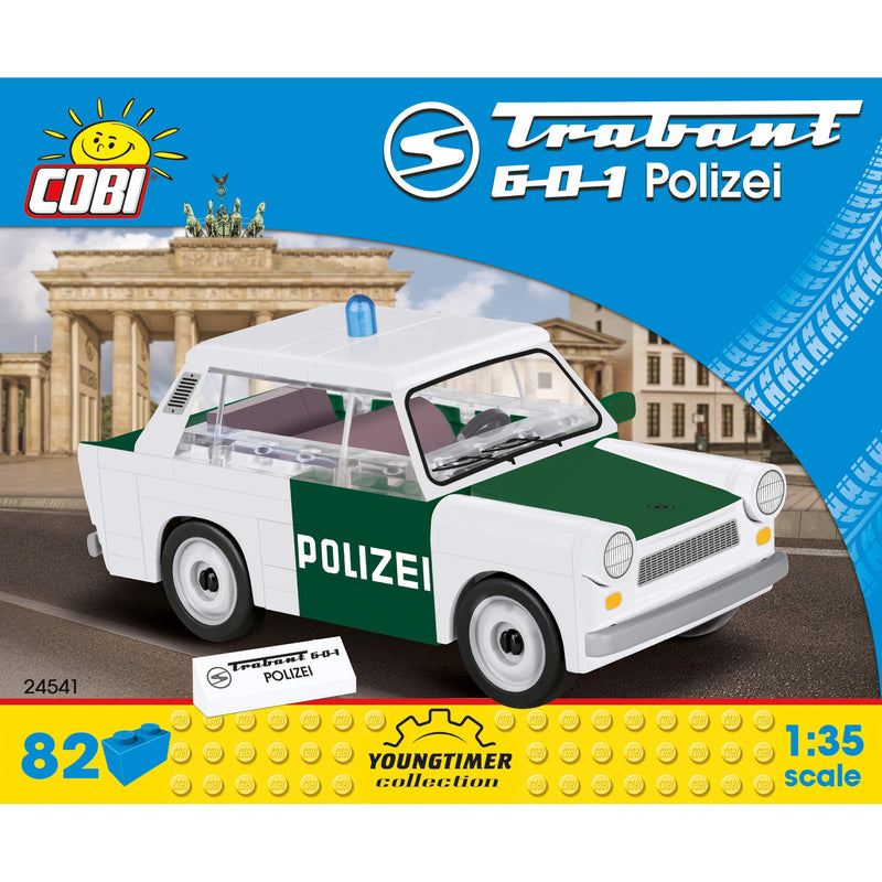 Cobi COB24541 Trabant 601 Polizei (82 pcs) Other License Brick built model kit