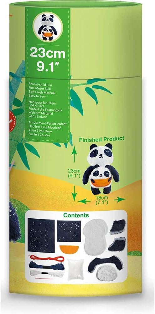 Nähset Panda
