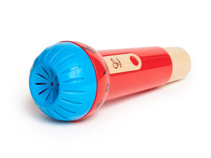 Hape Mighty Echo Microphone | Battery- Voice Amplifying Microphone Toy for Kids 1 Year and Up