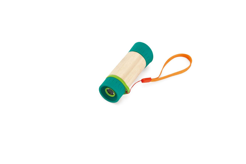 Childrens Telescope, Sustainable Toys, Hape Nature Fun Adjustable Telescope, 8x Zoom, Made From Bamboo. 3 years +