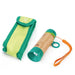 Hape Nature Fun Hand-Taschenlampe zum Kurbeln aus Bambus und pflanzlichem Kunststoff, mit Tasche, ab 4 Jahre