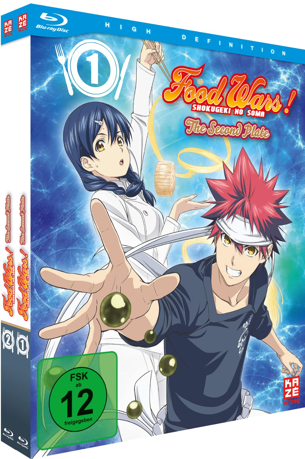 Food Wars! The Second Plate - Gesamtausgabe - Bundle - Vol.1-2 (2 Blu-rays)
