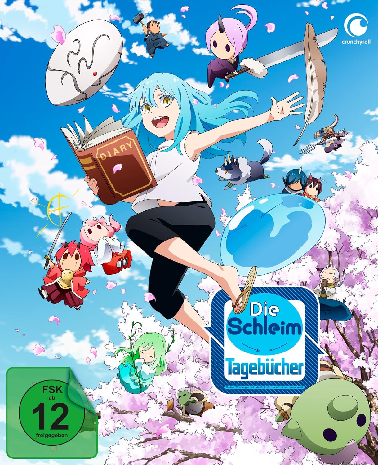 Meine Wiedergeburt als Schleim in einer anderen Welt: Die Schleim-Tagebücher - Vol.1 - DVD mit Sammelschuber (Limited Edition)