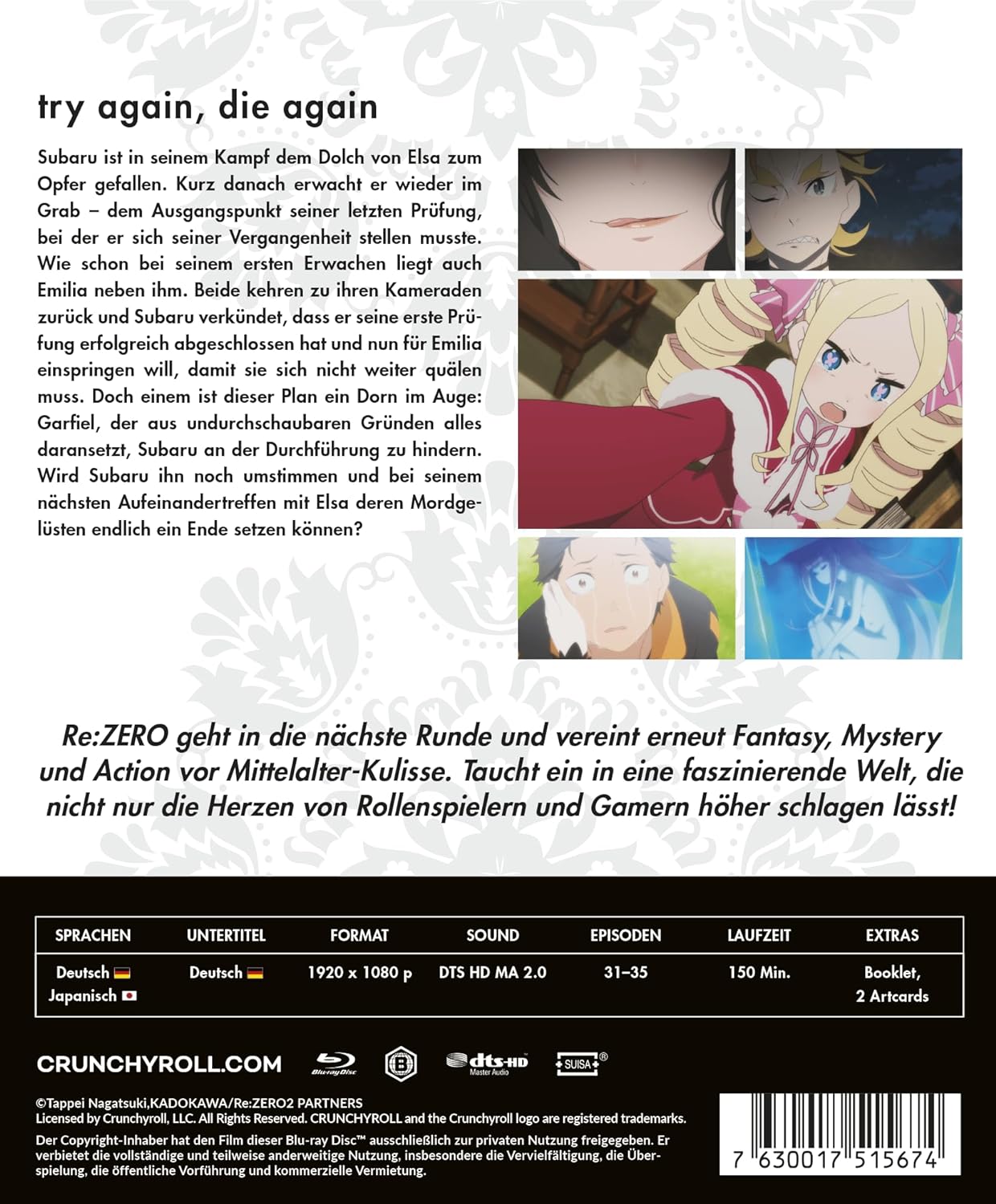 Re:ZERO - Starting Life in Another World - Staffel 2 - Vol.2 -