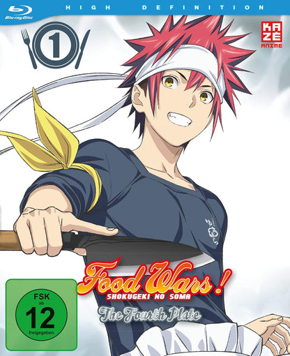 Food Wars! The Fourth Plate - 4. Staffel - Blu-ray Vol. 1