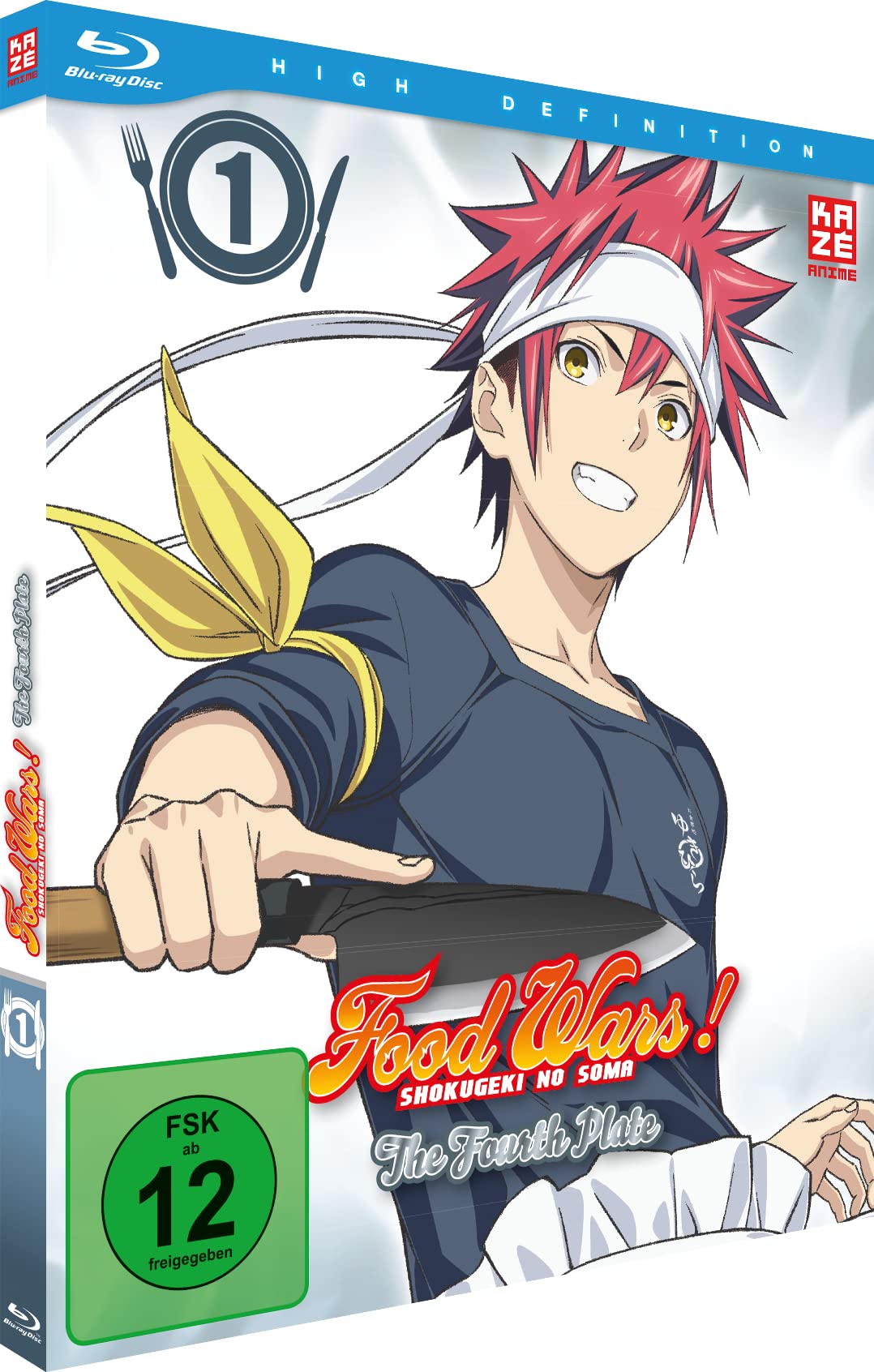 Food Wars! The Fourth Plate - 4. Staffel - Blu-ray Vol. 1