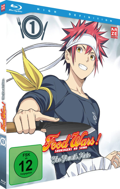 Food Wars! The Fourth Plate - 4. Staffel - Blu-ray Vol. 1