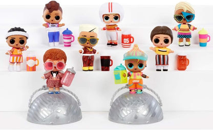 L.O.L. Surprise, Boys - Ball of 7 Surprises including 1 Boy Doll 8 cm, Accessories, Surprise Water Function, Random Models to Collect (Series 2), Toy for Children from 3 Years, LLUC1