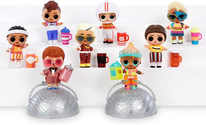 L.O.L. Surprise, Boys - Ball of 7 Surprises including 1 Boy Doll 8 cm, Accessories, Surprise Water Function, Random Models to Collect (Series 2), Toy for Children from 3 Years, LLUC1