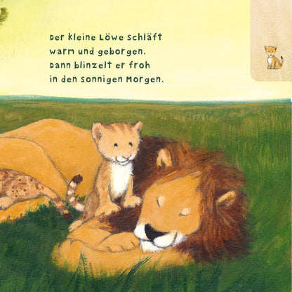Baby Pixi (unkaputtbar) 104: Der kleine Löwe: Ein Baby-Buch mit farbigem Register ab 1 Jahr (104