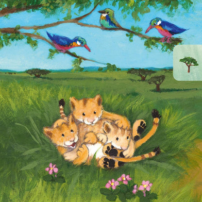 Baby Pixi (unkaputtbar) 104: Der kleine Löwe: Ein Baby-Buch mit farbigem Register ab 1 Jahr (104