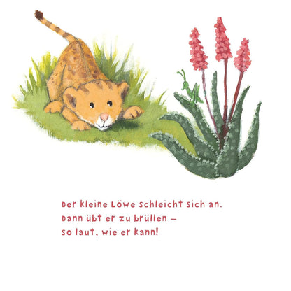 Baby Pixi (unkaputtbar) 104: Der kleine Löwe: Ein Baby-Buch mit farbigem Register ab 1 Jahr (104