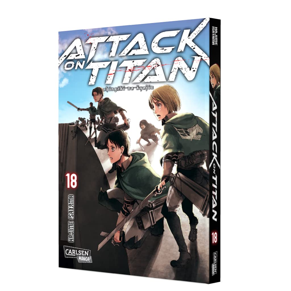Attack on Titan 18: Atemberaubende Fantasy-Action im Kampf gegen grauenhafte Titanen