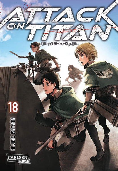Attack on Titan 18: Atemberaubende Fantasy-Action im Kampf gegen grauenhafte Titanen