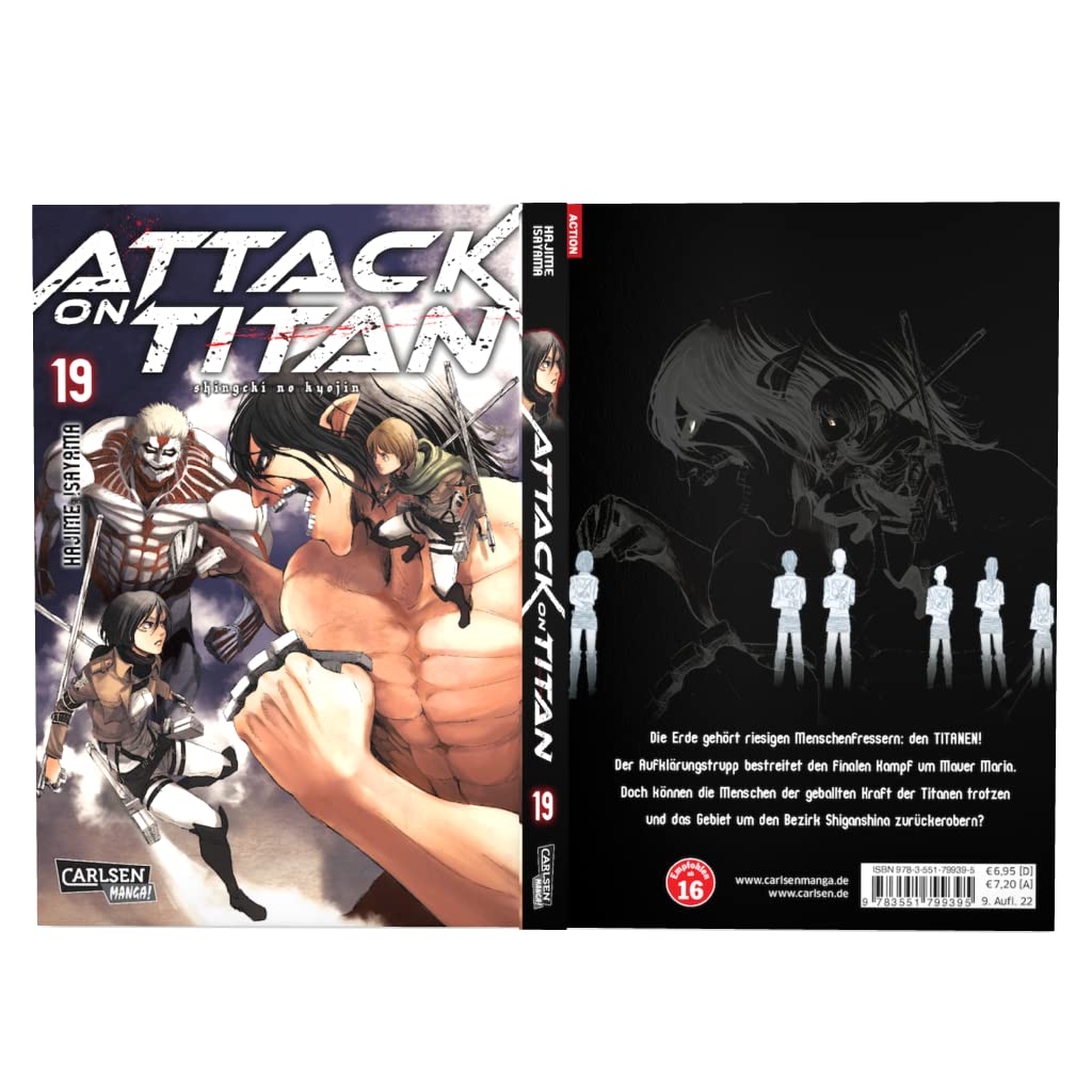Attack On Titan 19 - (German Import)