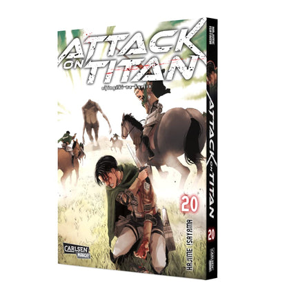 Attack on Titan 20: Atemberaubende Fantasy-Action im Kampf gegen grauenhafte Titanen