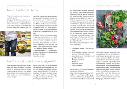 Low Carb schnell und einfach aus dem Thermomix®: Maximal 5 Zutaten, maximal 15 Minuten