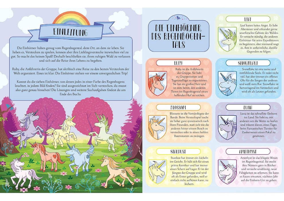 unknown author   Finde das Einhorn: Ein magisches Wimmelbuch