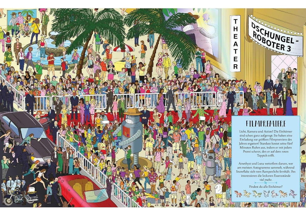 unknown author   Finde das Einhorn: Ein magisches Wimmelbuch