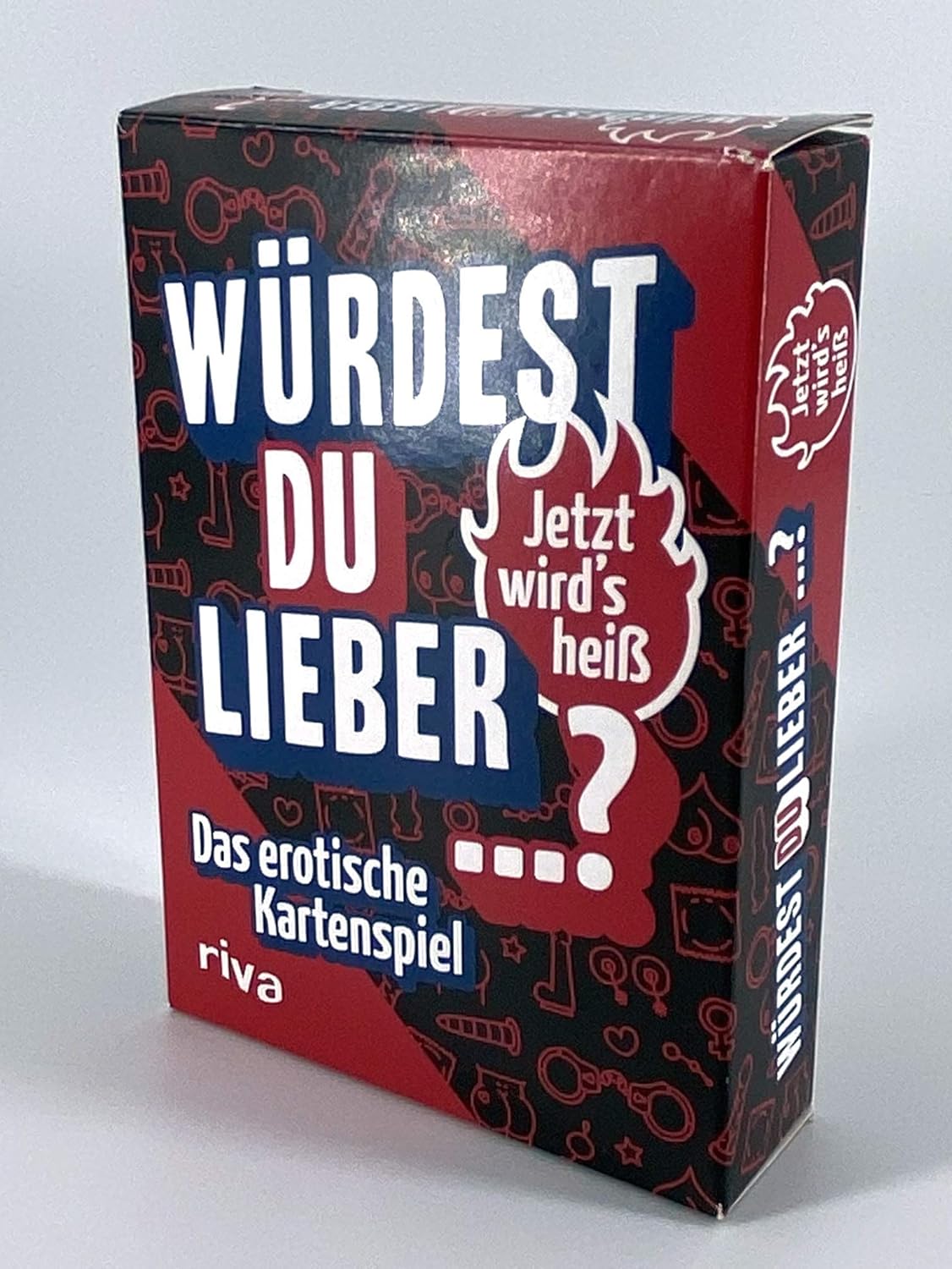 Würdest du lieber ...? – Jetzt wird's heiß: Das erotische Kartenspiel | Das Original. Der Spieleklassiker in der sexy Version für Erwachsene. Das perfekte Geschenk für alle ab 18