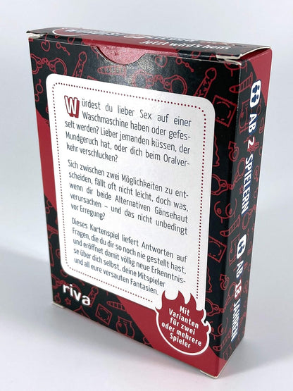 Würdest du lieber ...? – Jetzt wird's heiß: Das erotische Kartenspiel | Das Original. Der Spieleklassiker in der sexy Version für Erwachsene. Das perfekte Geschenk für alle ab 18