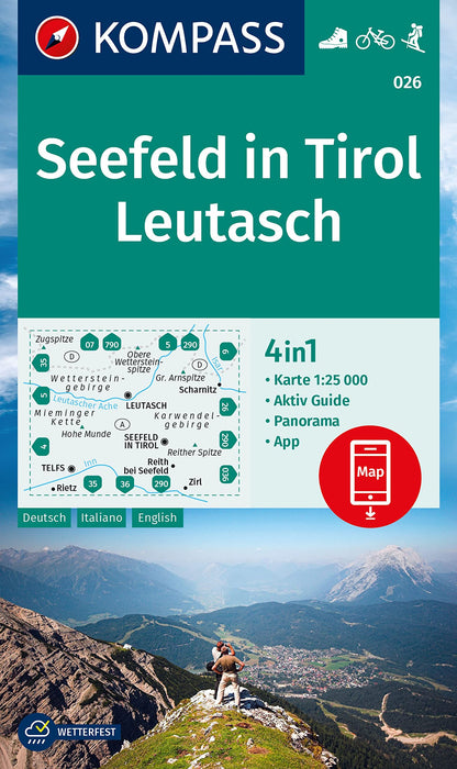 Seefeld inTirol / Leutasch D/I/E + Aktiv Guide