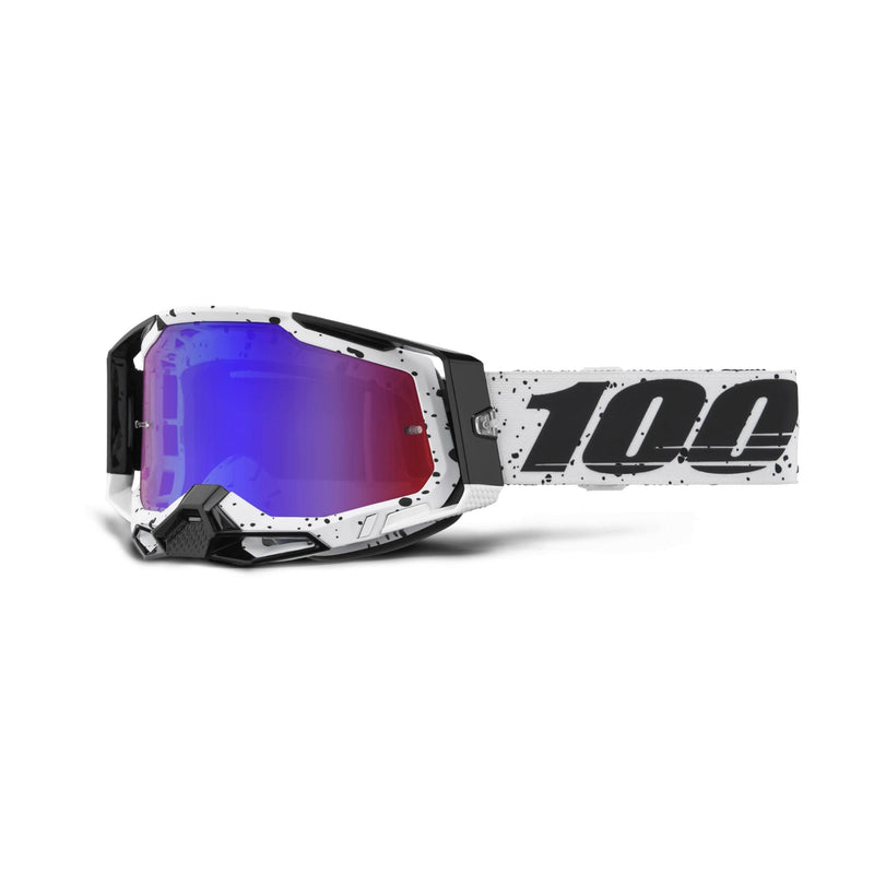 100% Racecraft 2 Goggle Trinity / Mirror Red/Blue Lens
