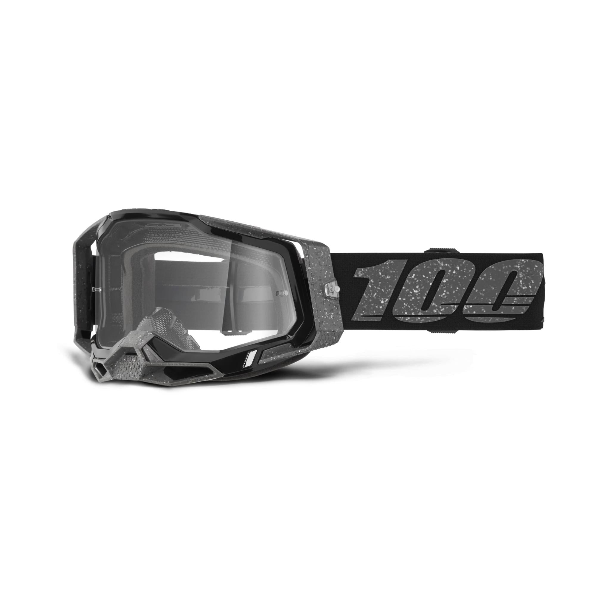 100% Racecraft 2 Goggle Kos / Clear Lens