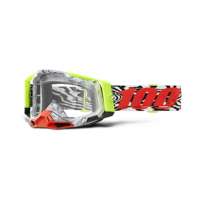 100% Racecraft 2 Goggle Engal / Clear Lens